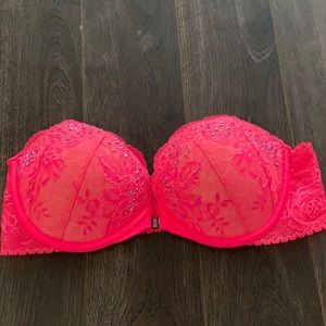 Victoria’s Secret rhinestone strapless bra